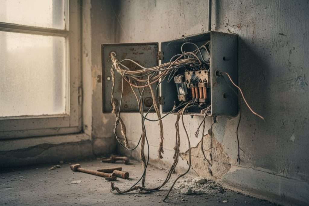 Ancien tableau électrique avec fusible : dangers et remplacement
