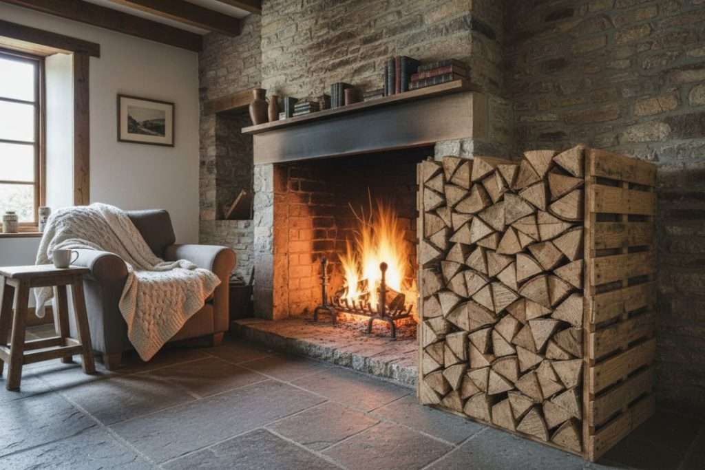 Bois de chauffage en palette : un choix malin pour votre foyer ?